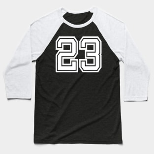 Numbers 23 for a sports team, group, or community Baseball T-Shirt